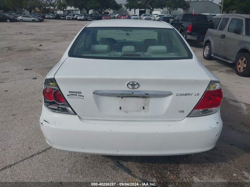 2005 Toyota Camry Le V6 VIN: 4T1BF32KX5U621068 Lot: 40633632