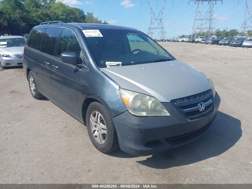 2006 Honda Odyssey Ex-L VIN: 5FNRL38686B457612 Lot: 40256293