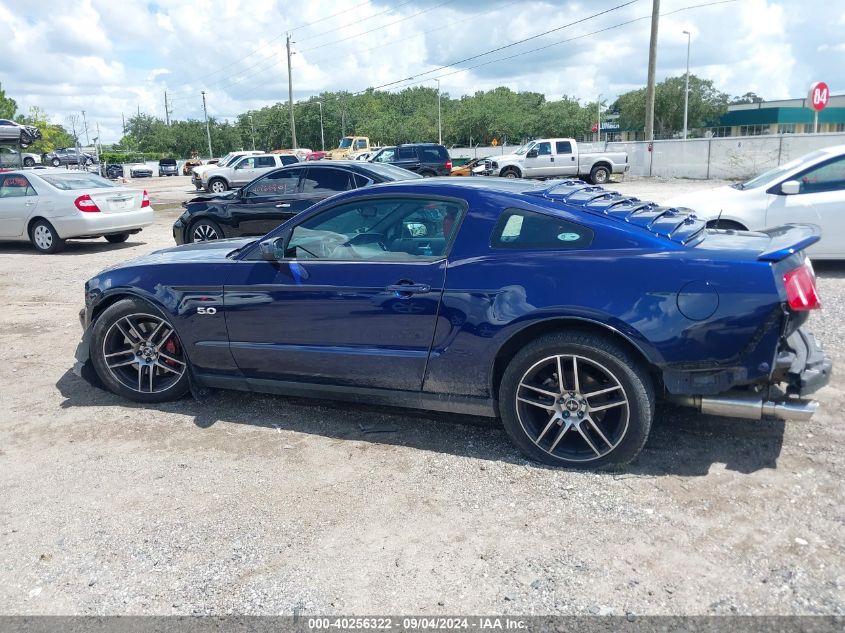 2011 Ford Mustang Gt Premium VIN: 1ZVBP8CF9B5121910 Lot: 40256322