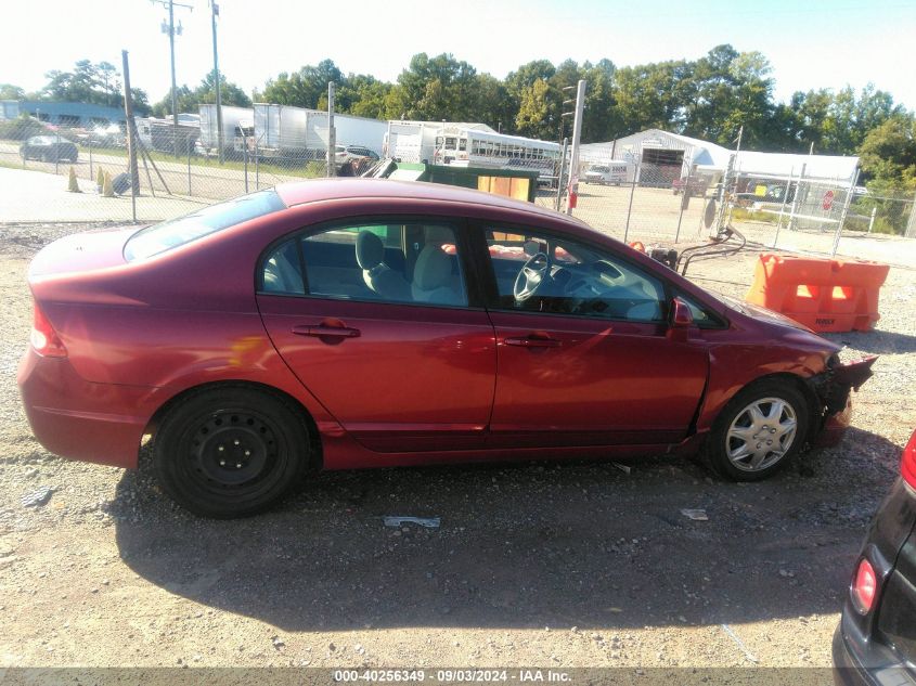 2010 Honda Civic Lx VIN: 2HGFA1F56AH577534 Lot: 40256349