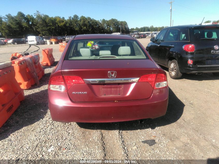 2010 Honda Civic Lx VIN: 2HGFA1F56AH577534 Lot: 40256349