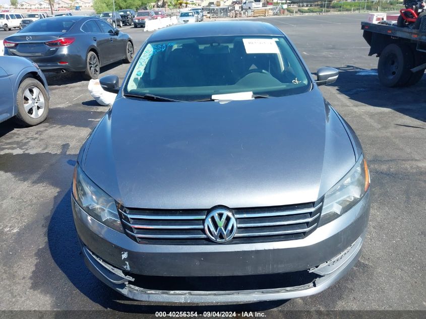 1VWAP7A36DC083100 2013 Volkswagen Passat 2.5L S