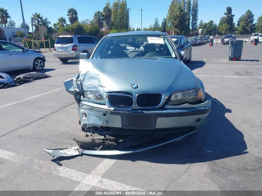 2002 BMW 325I VIN: WBAET37442NG82801 Lot: 40256391