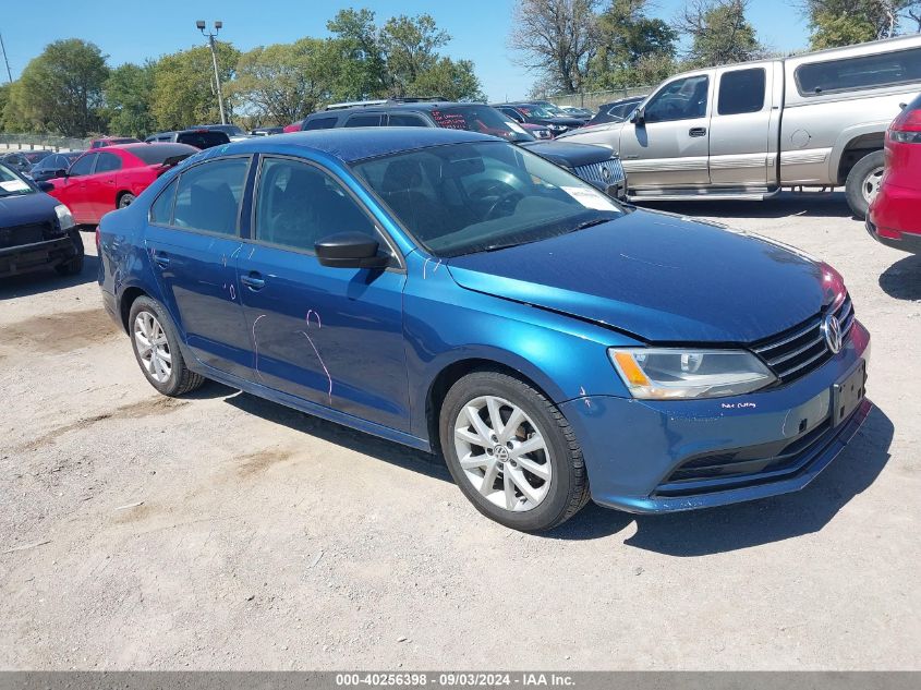 2015 Volkswagen Jetta 1.8T Se VIN: 3VWD17AJ6FM276152 Lot: 40256398