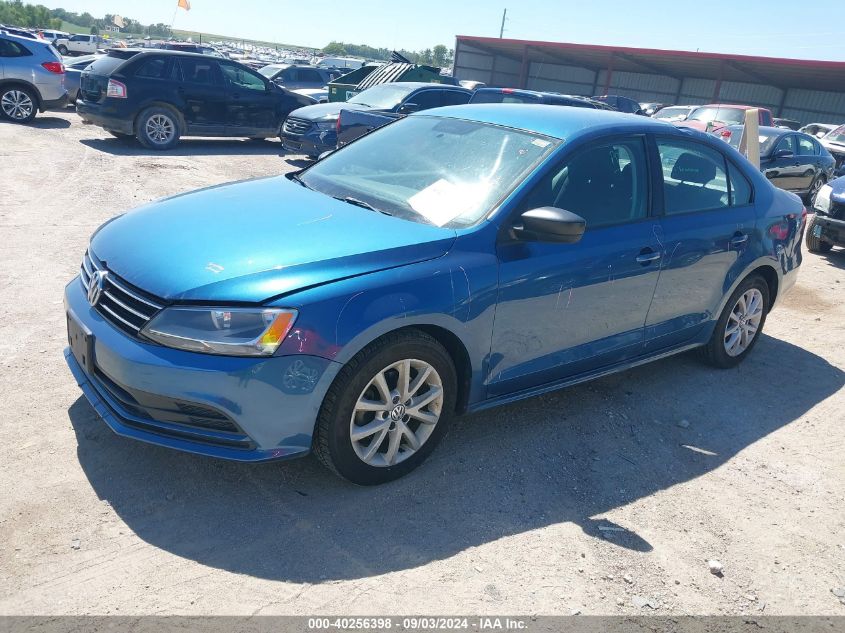 2015 Volkswagen Jetta 1.8T Se VIN: 3VWD17AJ6FM276152 Lot: 40256398