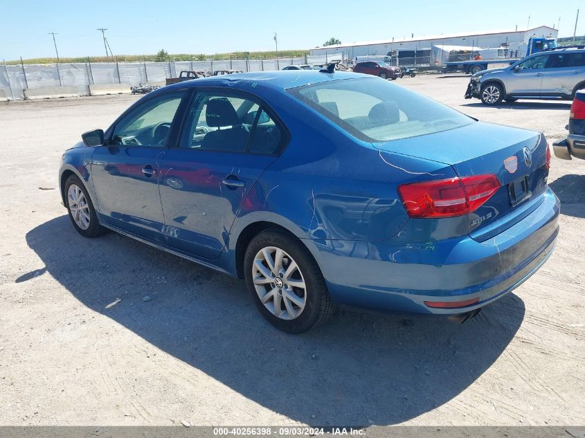 2015 Volkswagen Jetta 1.8T Se VIN: 3VWD17AJ6FM276152 Lot: 40256398