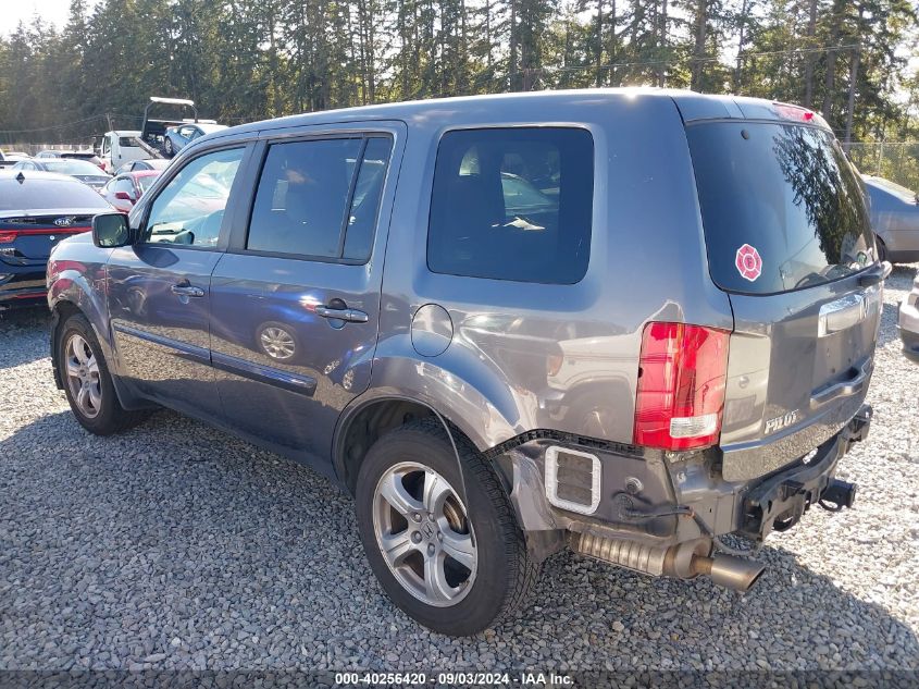 2015 Honda Pilot Ex VIN: 5FNYF4H40FB021358 Lot: 40256420