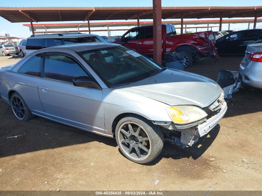 2002 Honda Civic Lx VIN: 1HGEM22522L106189 Lot: 40256435