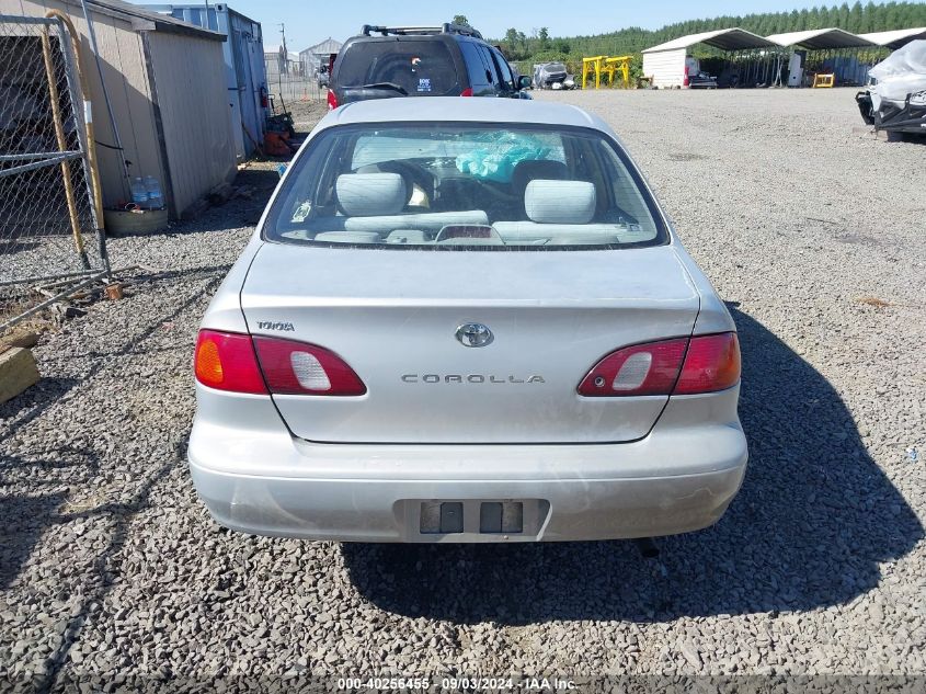 2000 Toyota Corolla Ce VIN: 1NXBR12E0YZ416580 Lot: 40256455