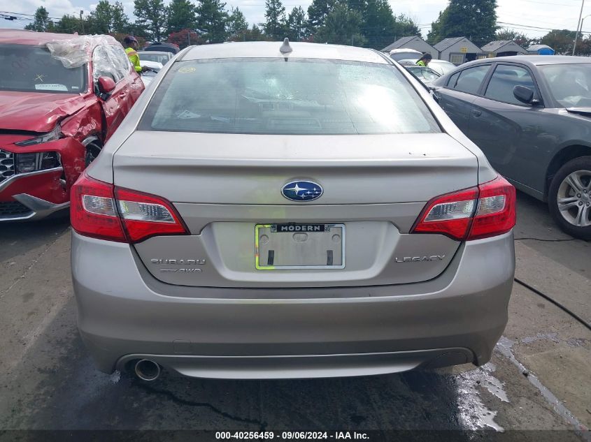 2016 Subaru Legacy 2.5I Limited VIN: 4S3BNBN66G3047237 Lot: 40256459