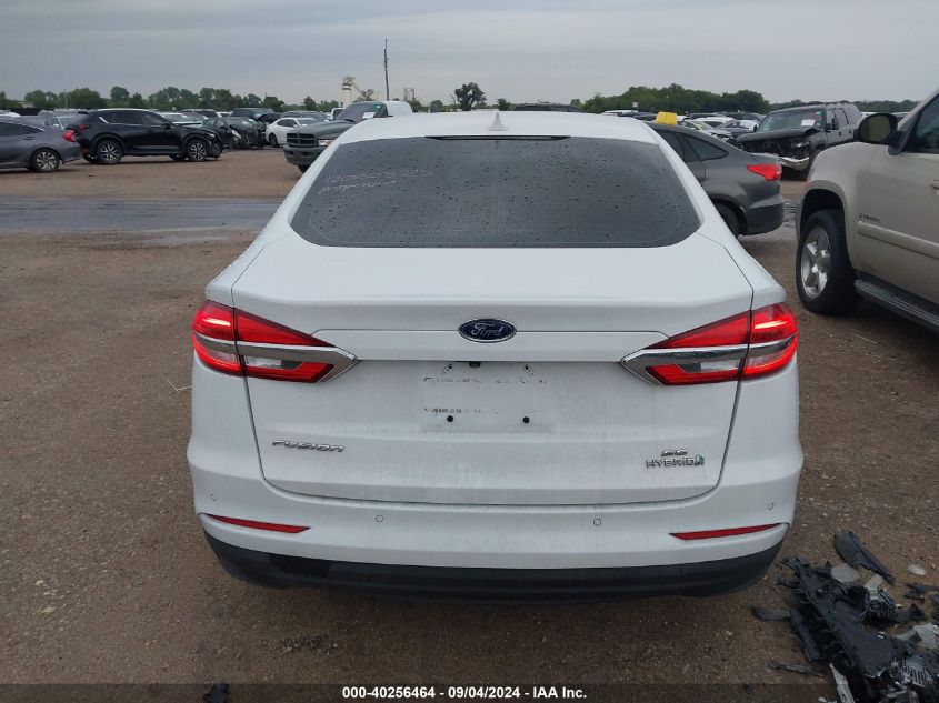 2019 Ford Fusion Hybrid Se VIN: 3FA6P0LU3KR141190 Lot: 40256464