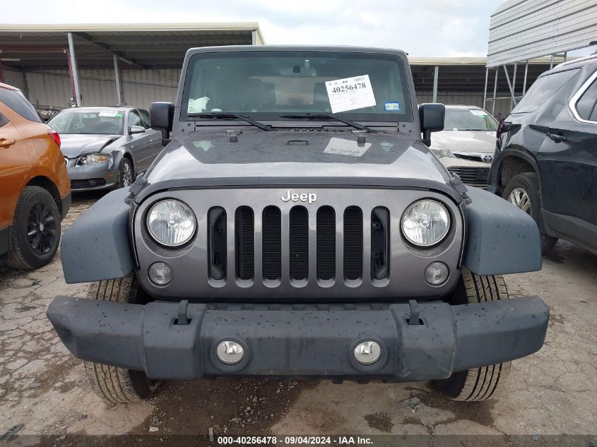 2014 Jeep Wrangler Sport VIN: 1C4AJWAG5EL201012 Lot: 40256478