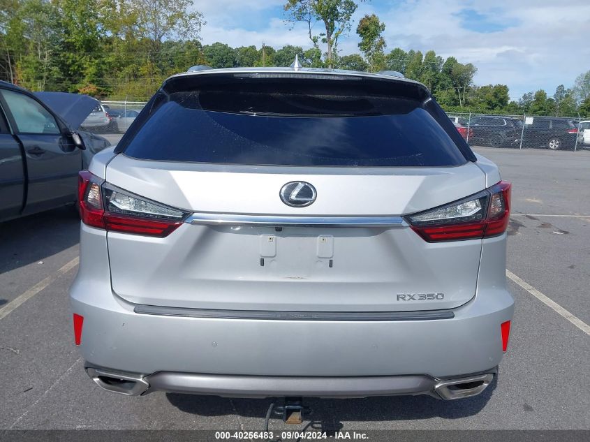 2016 Lexus Rx 350 VIN: 2T2ZZMCA3GC026211 Lot: 40256483