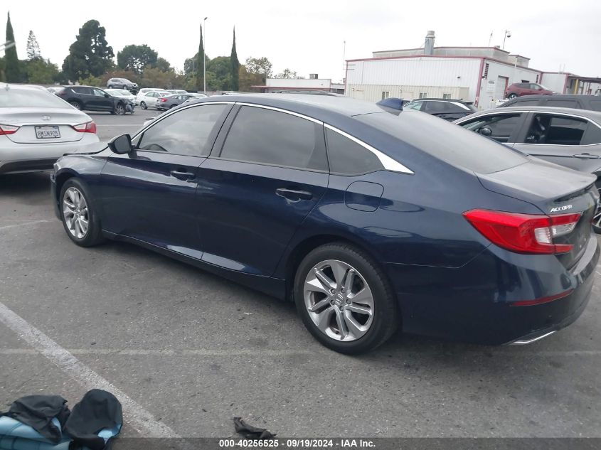 2019 Honda Accord Lx VIN: 1HGCV1F11KA161394 Lot: 40256525