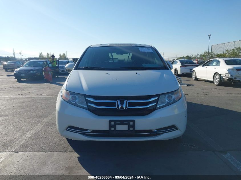 2014 Honda Odyssey Ex-L VIN: 5FNRL5H65EB085673 Lot: 40256534