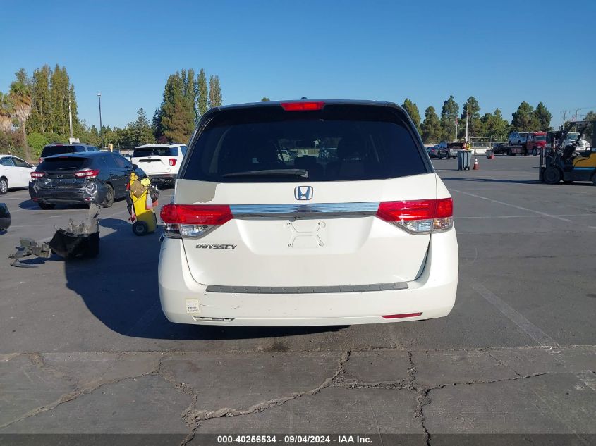 2014 Honda Odyssey Ex-L VIN: 5FNRL5H65EB085673 Lot: 40256534