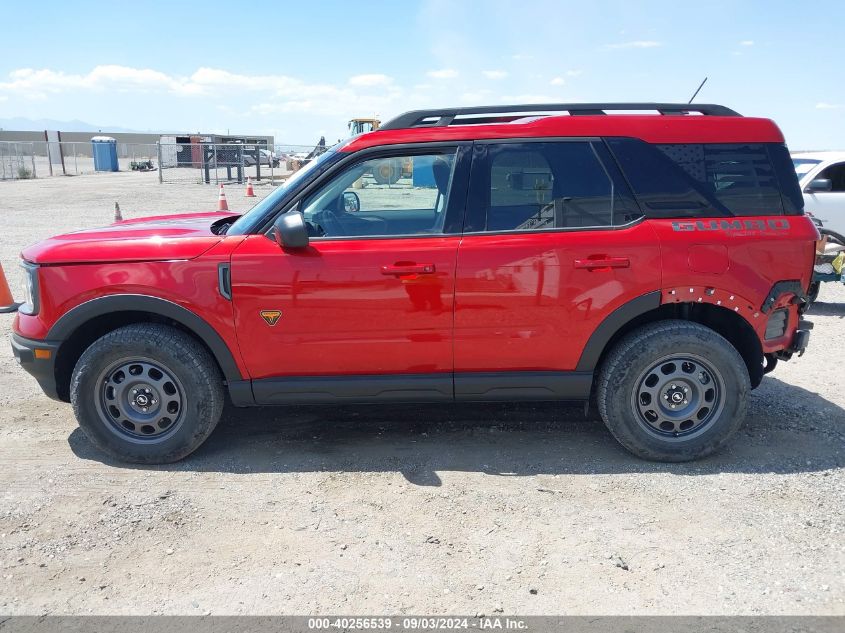 2023 Ford Bronco Sport Badlands VIN: 3FMCR9D94PRD97248 Lot: 40256539