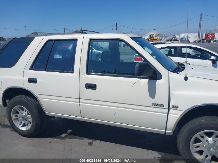 1997 Isuzu Rodeo Ls 3.2L/S 3.2L VIN: 4S2CK58V5V4340981 Lot: 40256544