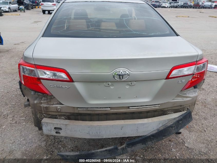 2014 Toyota Camry Le VIN: 4T4BF1FK4ER397543 Lot: 40256545