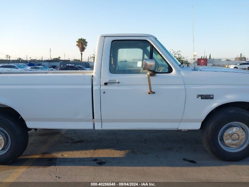 1997 Ford F-250 Xl VIN: 3FTHF25H7VMA39409 Lot: 40256548