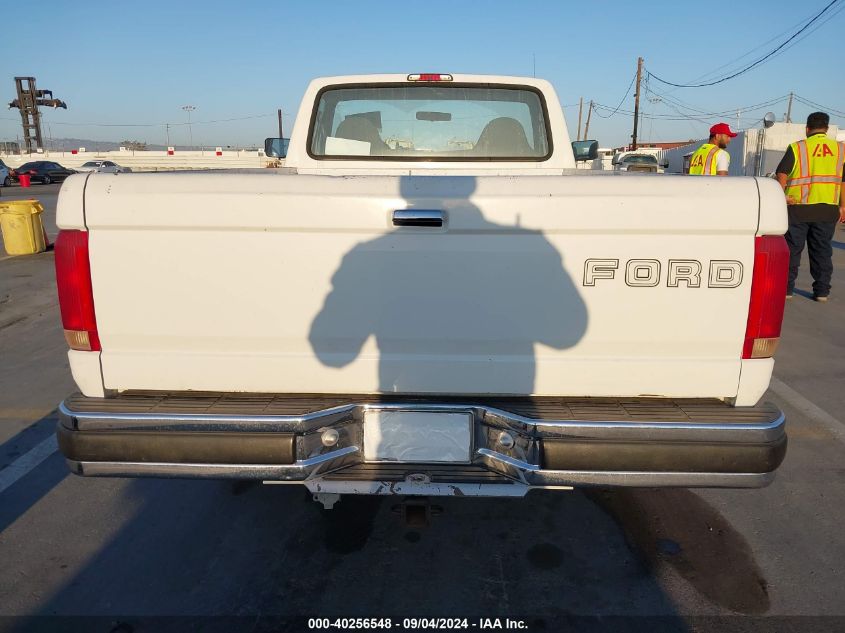 1997 Ford F-250 Xl VIN: 3FTHF25H7VMA39409 Lot: 40256548