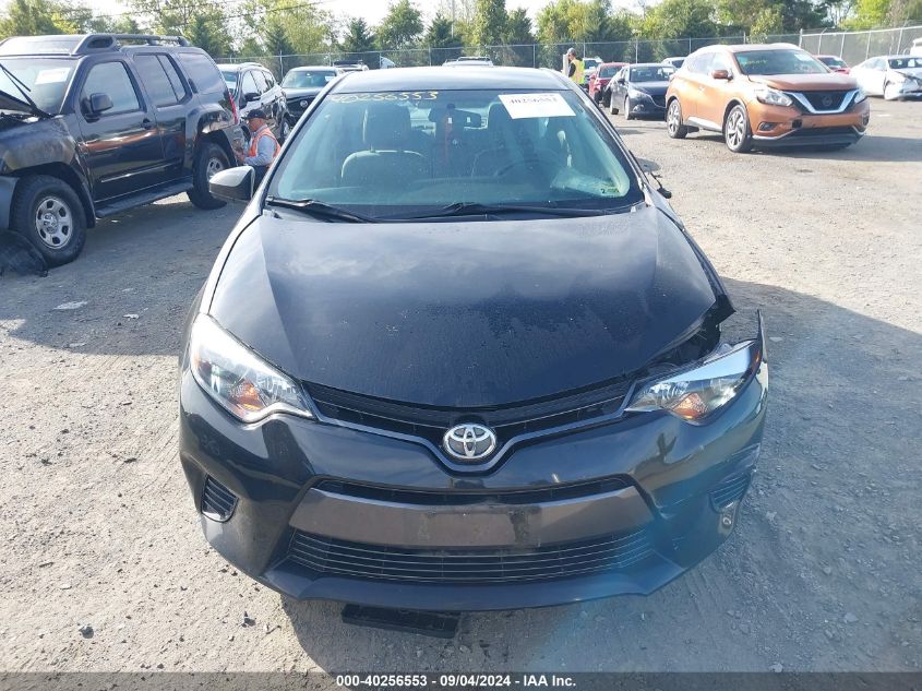 2016 Toyota Corolla Le VIN: 2T1BURHE9GC606785 Lot: 40256553