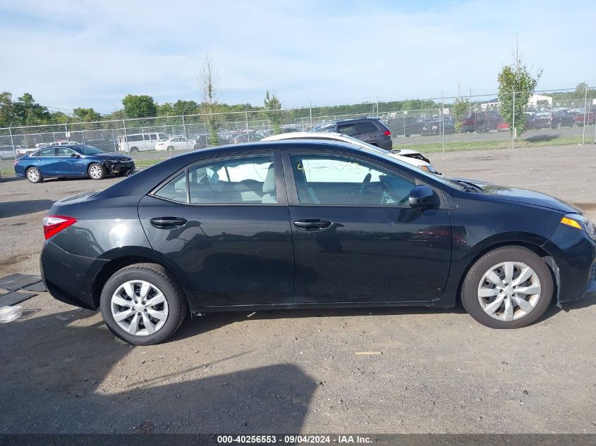 2016 Toyota Corolla Le VIN: 2T1BURHE9GC606785 Lot: 40256553