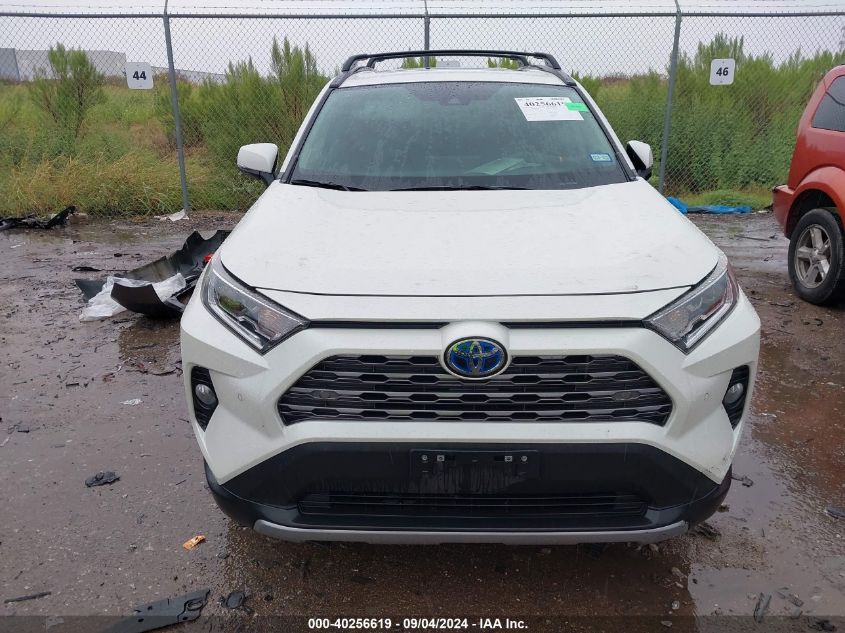 2021 Toyota Rav4 Hybrid Limited VIN: 2T3D6RFV2MW021442 Lot: 40256619