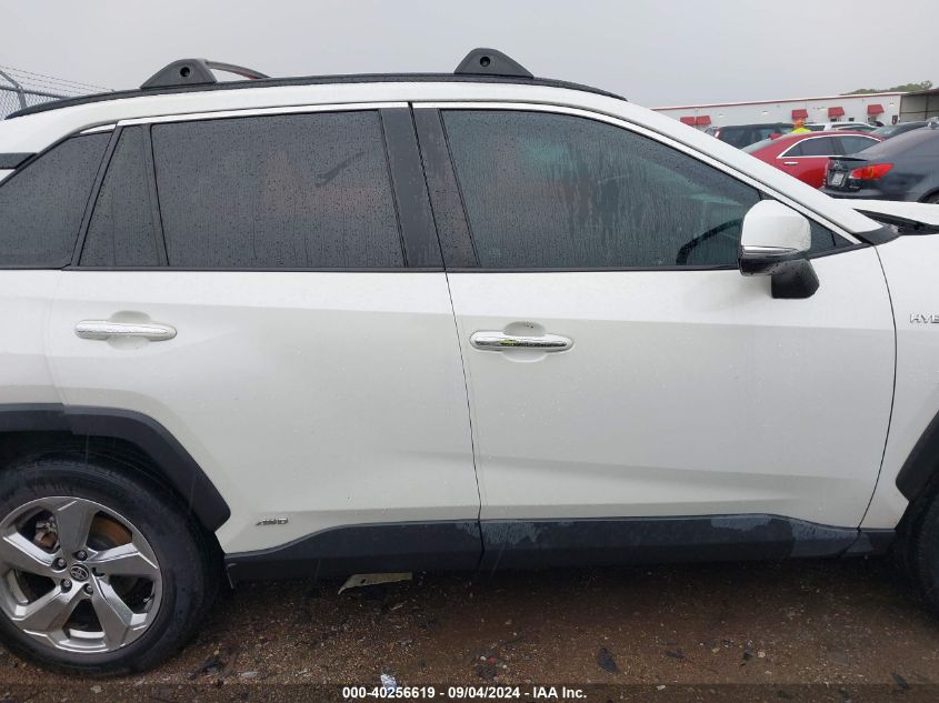 2021 Toyota Rav4 Hybrid Limited VIN: 2T3D6RFV2MW021442 Lot: 40256619