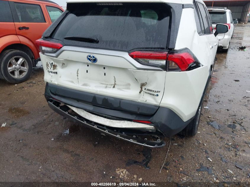 2021 Toyota Rav4 Hybrid Limited VIN: 2T3D6RFV2MW021442 Lot: 40256619