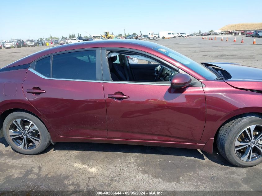 2021 Nissan Sentra Sv Xtronic Cvt VIN: 3N1AB8CV6MY290232 Lot: 40256644