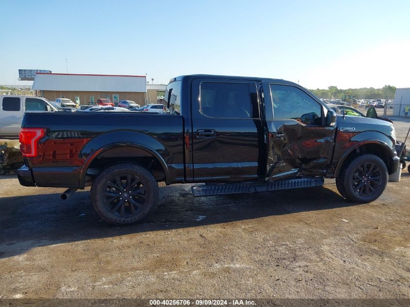 2015 Ford F-150 Lariat VIN: 1FTEW1EG0FKD26992 Lot: 40256706