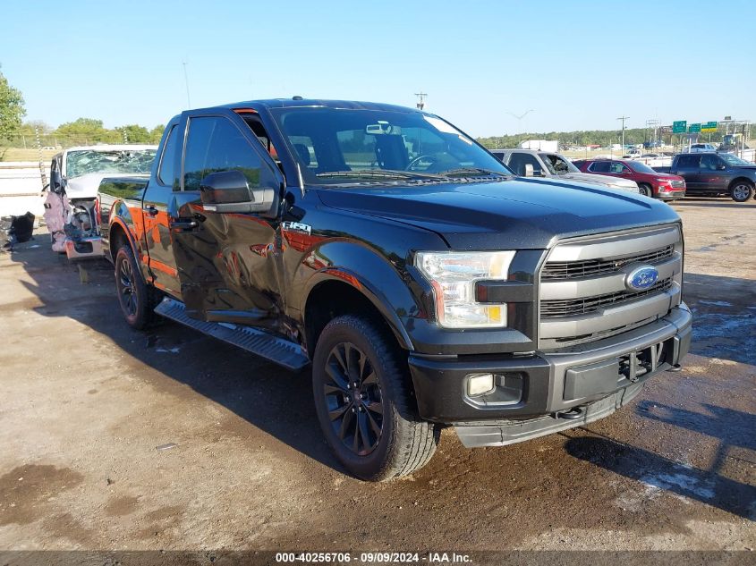 2015 FORD F-150 LARIAT - 1FTEW1EG0FKD26992