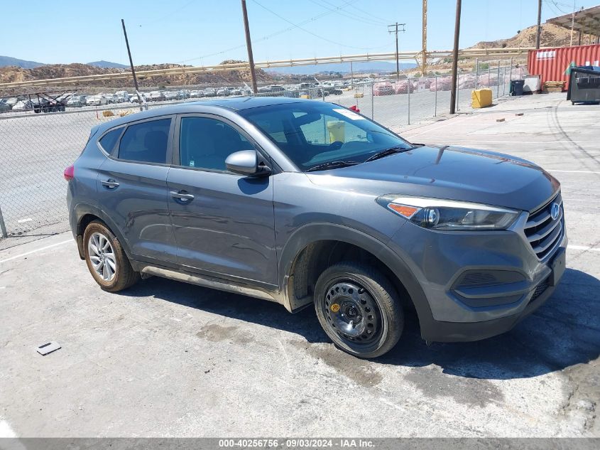 2017 Hyundai Tucson Se VIN: KM8J23A44HU395494 Lot: 40256756