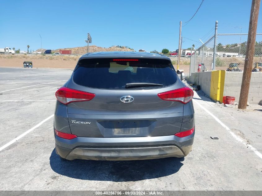 2017 Hyundai Tucson Se VIN: KM8J23A44HU395494 Lot: 40256756