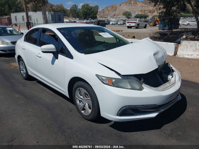 2HGFB2F51FH560733 2015 HONDA CIVIC - Image 1