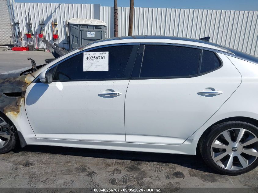 2012 Kia Optima Sx VIN: 5XXGR4A64CG050255 Lot: 40256767