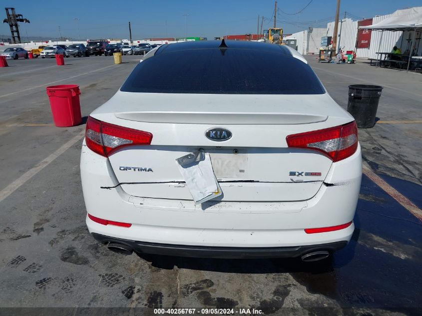 2012 Kia Optima Sx VIN: 5XXGR4A64CG050255 Lot: 40256767