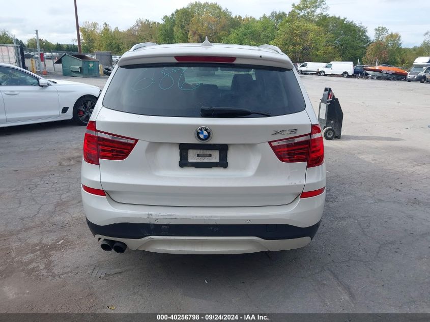 2017 BMW X3 xDrive28I VIN: 5UXWX9C39H0W76621 Lot: 40256798