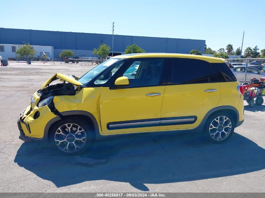 2014 Fiat 500L Trekking VIN: ZFBCFADH9EZ004815 Lot: 40256817