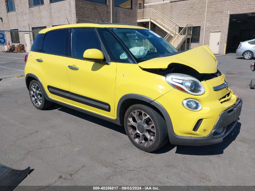 2014 Fiat 500L Trekking VIN: ZFBCFADH9EZ004815 Lot: 40256817