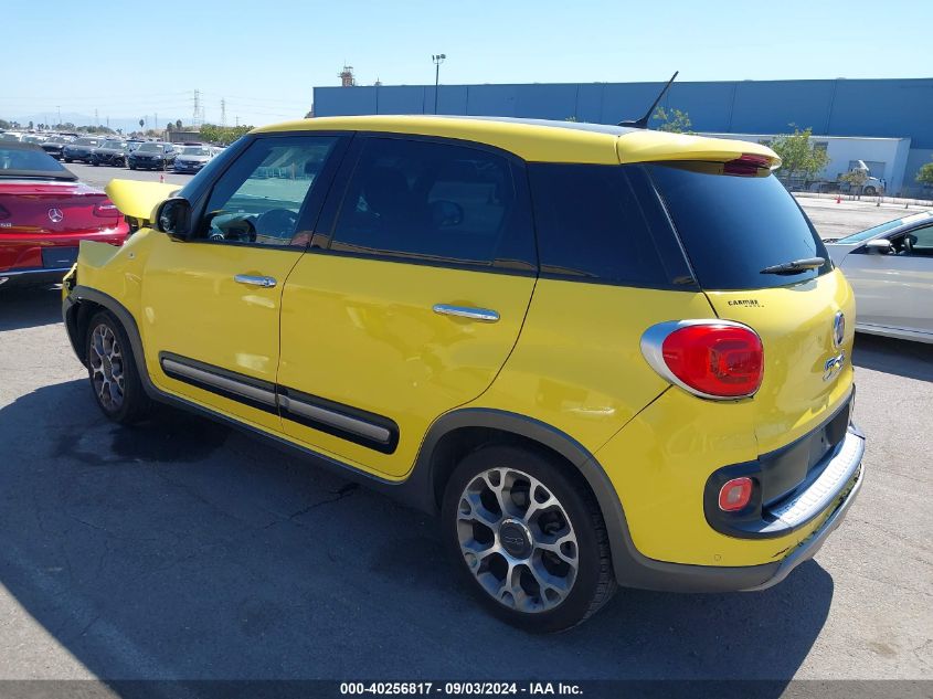 2014 Fiat 500L Trekking VIN: ZFBCFADH9EZ004815 Lot: 40256817