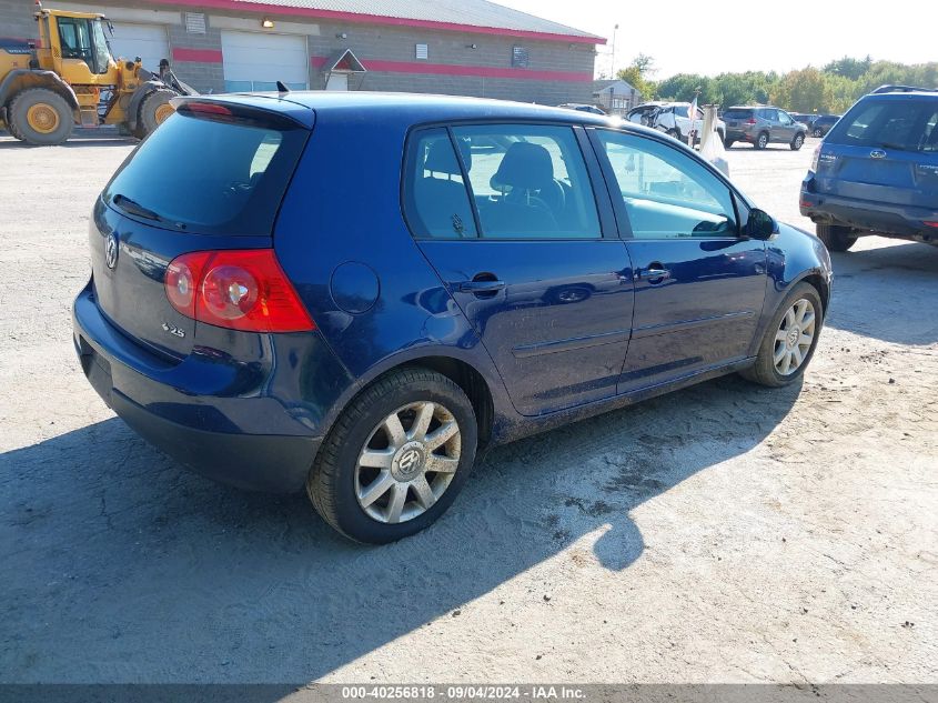 2007 Volkswagen Rabbit 4-Door VIN: WVWCS71K17W119764 Lot: 40256818