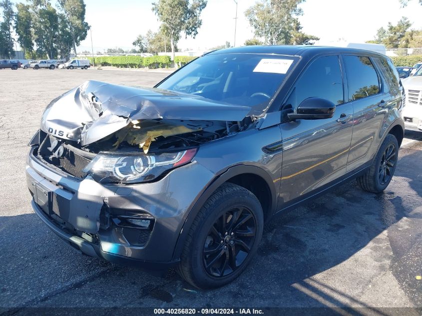 2017 Land Rover Discovery Sport Se VIN: SALCP2BG3HH661834 Lot: 40256820