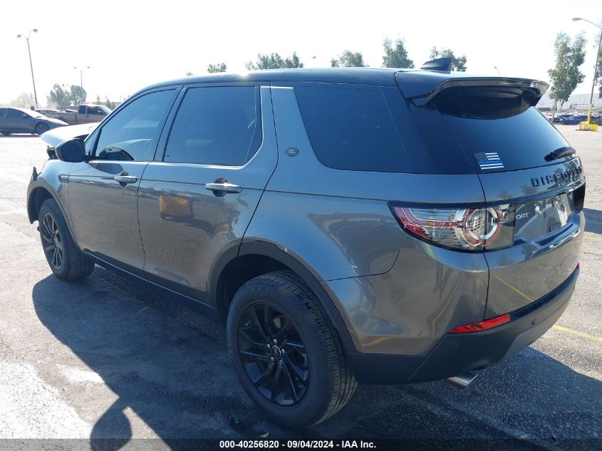 2017 Land Rover Discovery Sport Se VIN: SALCP2BG3HH661834 Lot: 40256820