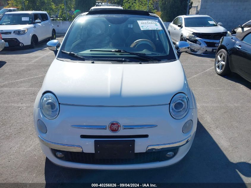 2013 Fiat 500C Lounge VIN: 3C3CFFER0DT629115 Lot: 40256826