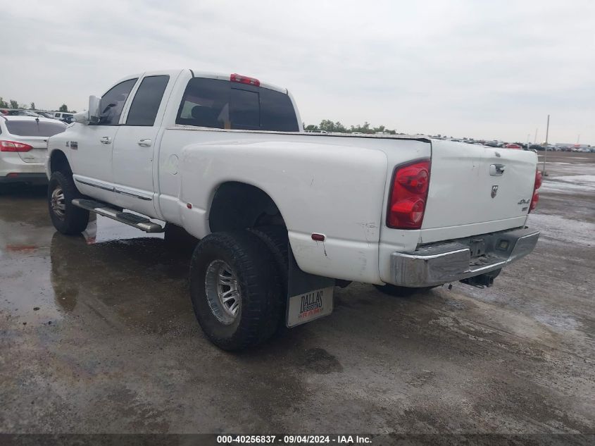 2008 Dodge Ram 3500 Laramie VIN: 3D7MX48A48G111259 Lot: 40256837