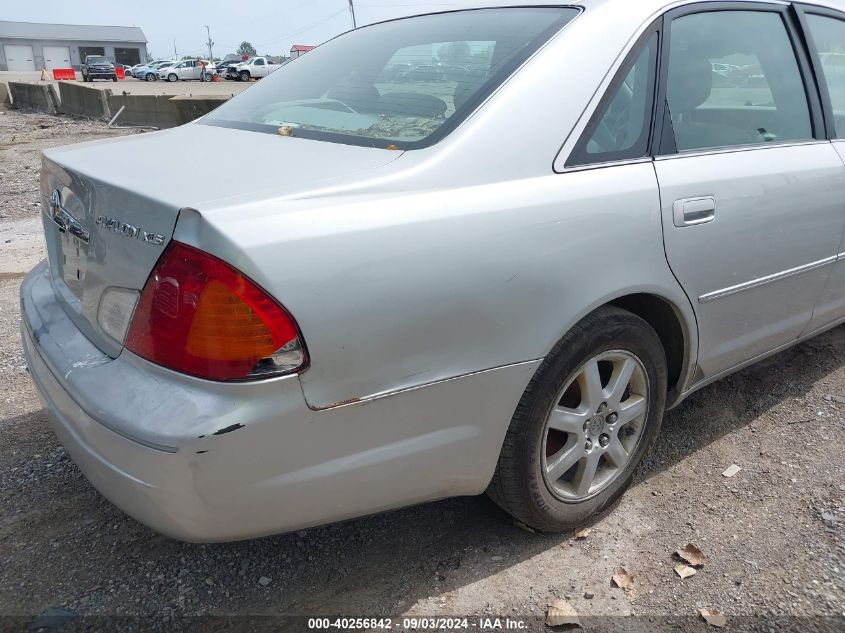 2002 Toyota Avalon Xls VIN: 4T1BF28B52U256800 Lot: 40256842