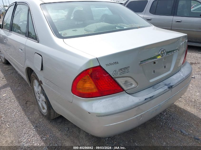 2002 Toyota Avalon Xls VIN: 4T1BF28B52U256800 Lot: 40256842