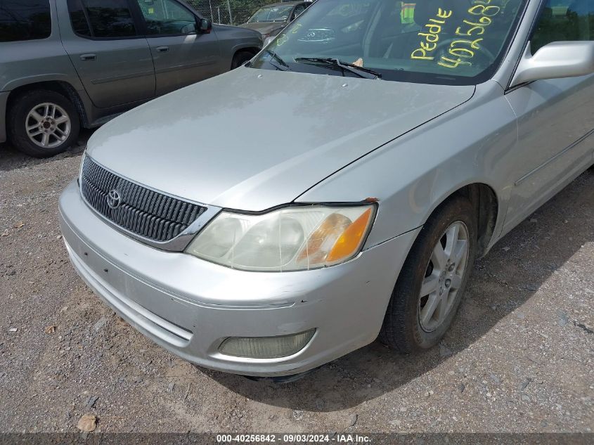 2002 Toyota Avalon Xls VIN: 4T1BF28B52U256800 Lot: 40256842